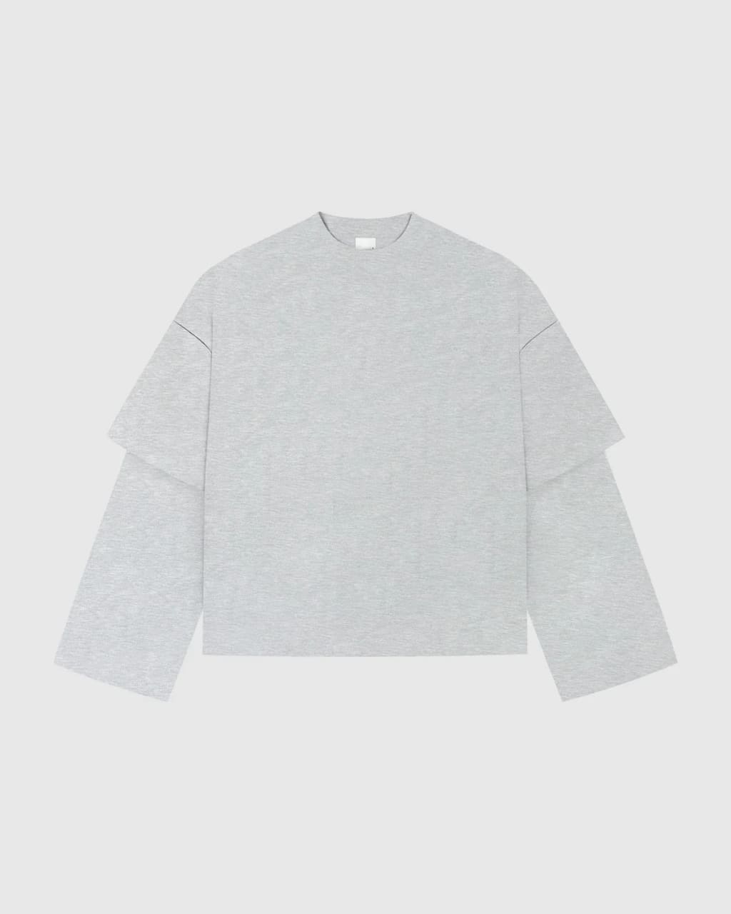 Double Longsleeve Tee — Grey