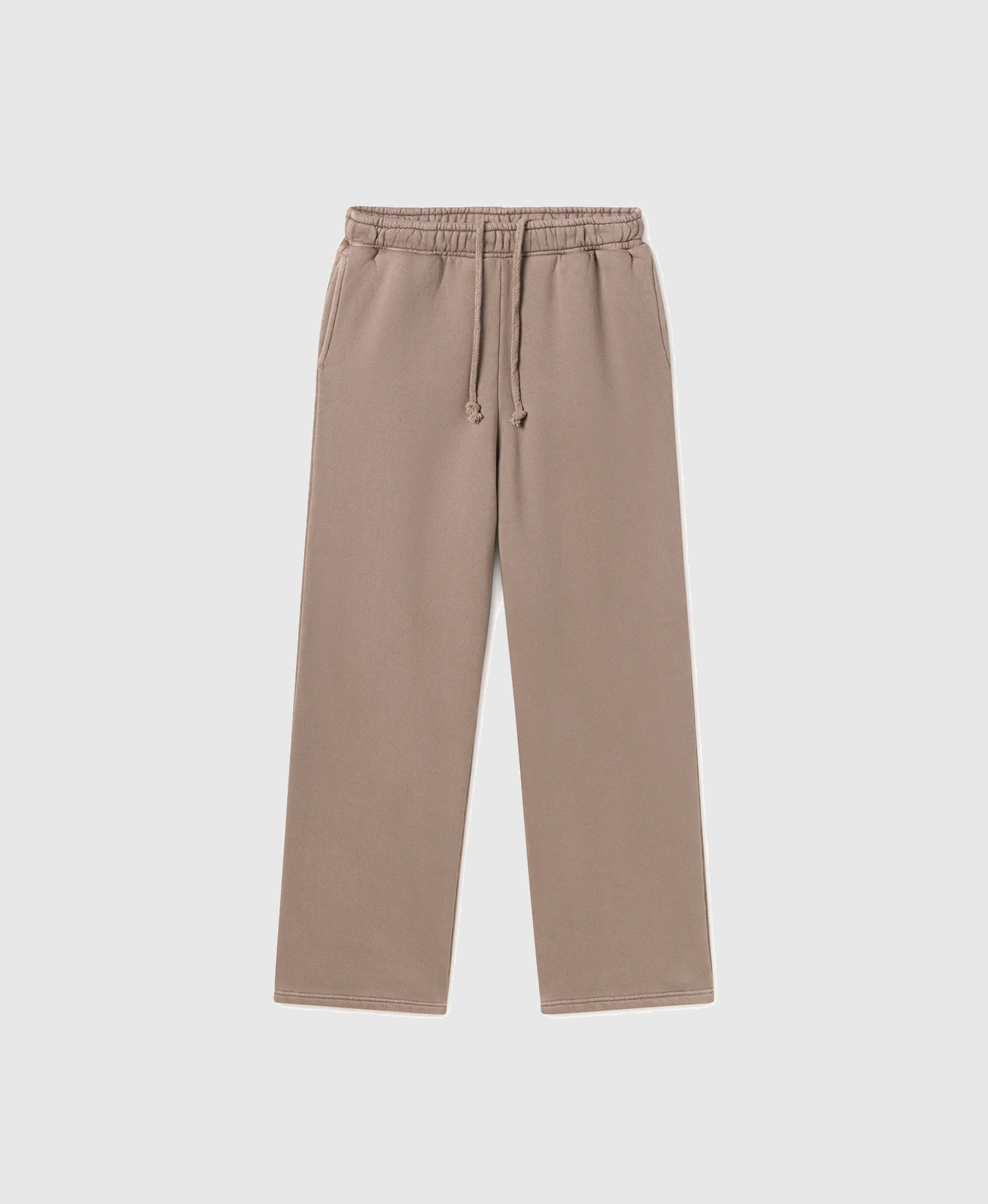 Jogging Straight Pant — Taupe