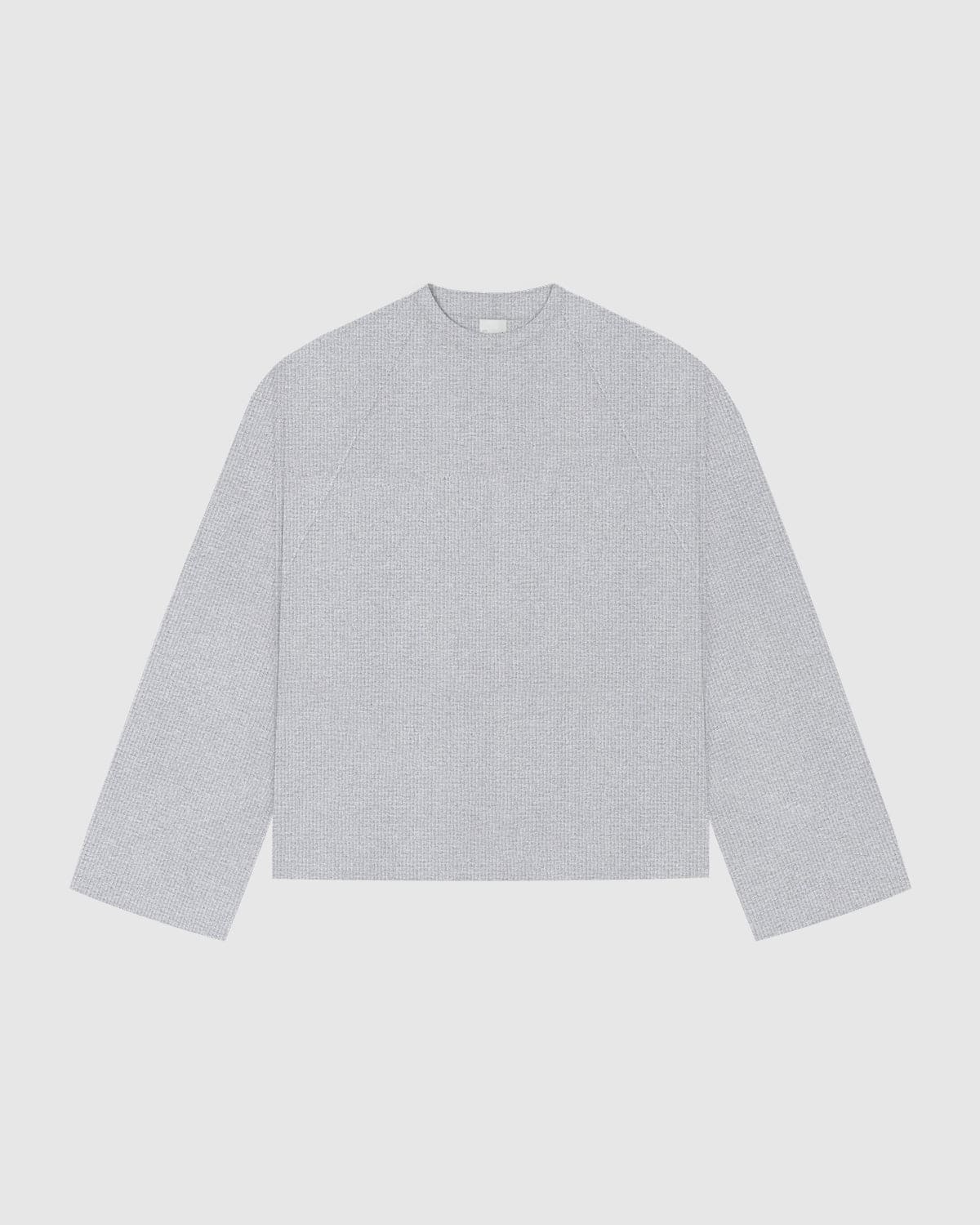 Waffle Longsleeve — Grey